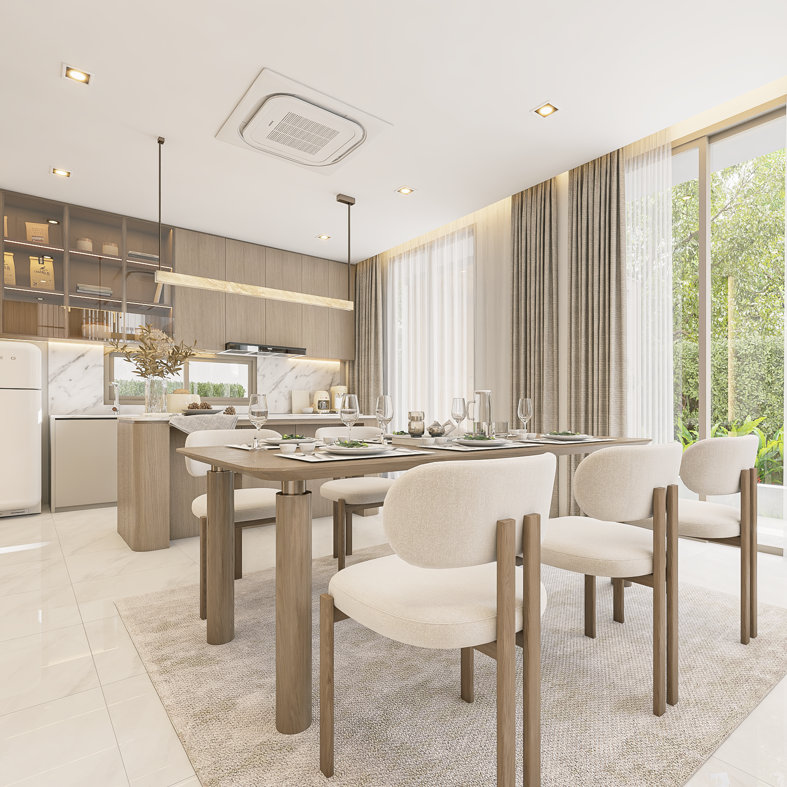 3 Dining : Pantry Area